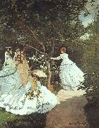 Claude Monet Women in the Garden USA oil painting reproduction